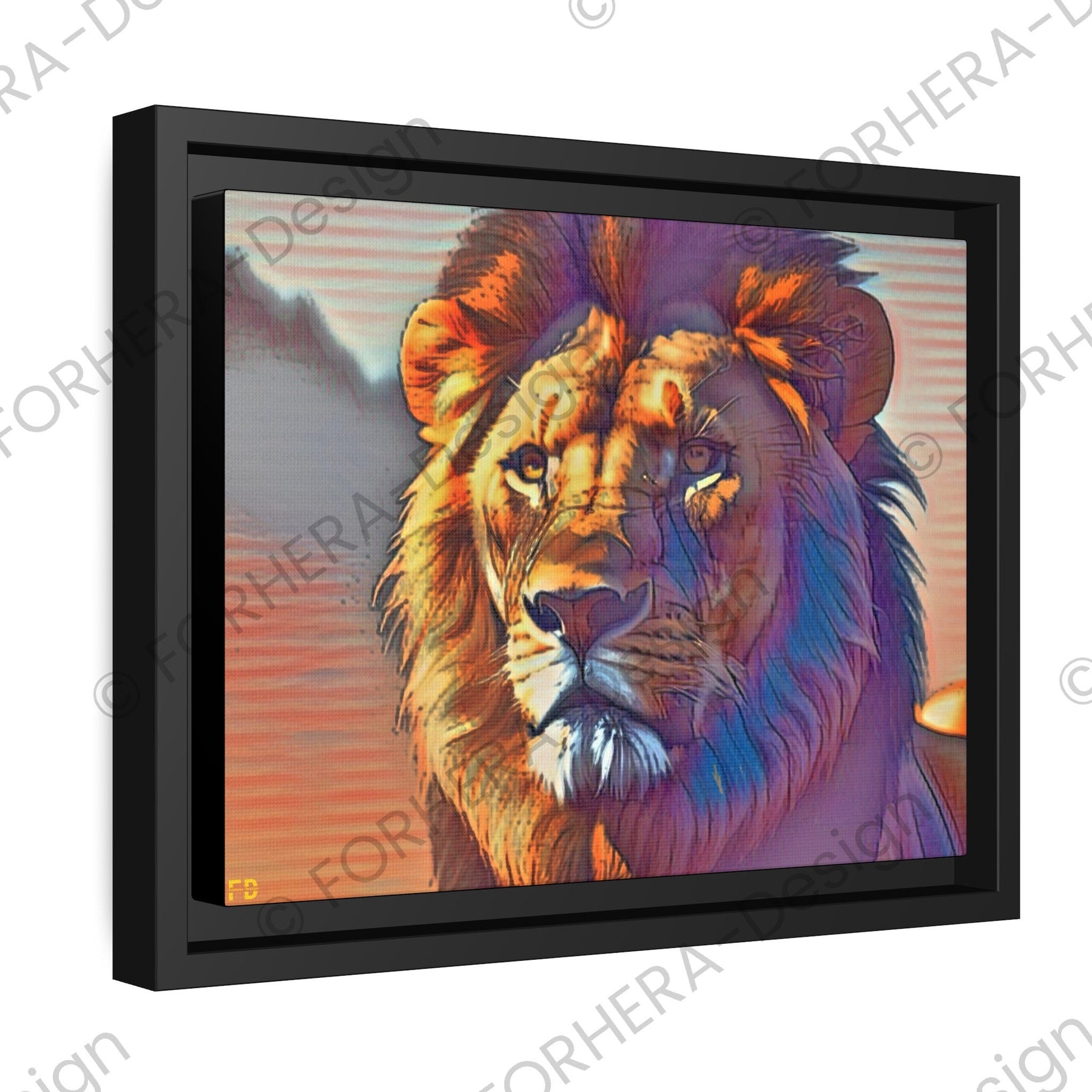 Unleash Home Decor's Power with Lion Artwork Wraps - Eravol