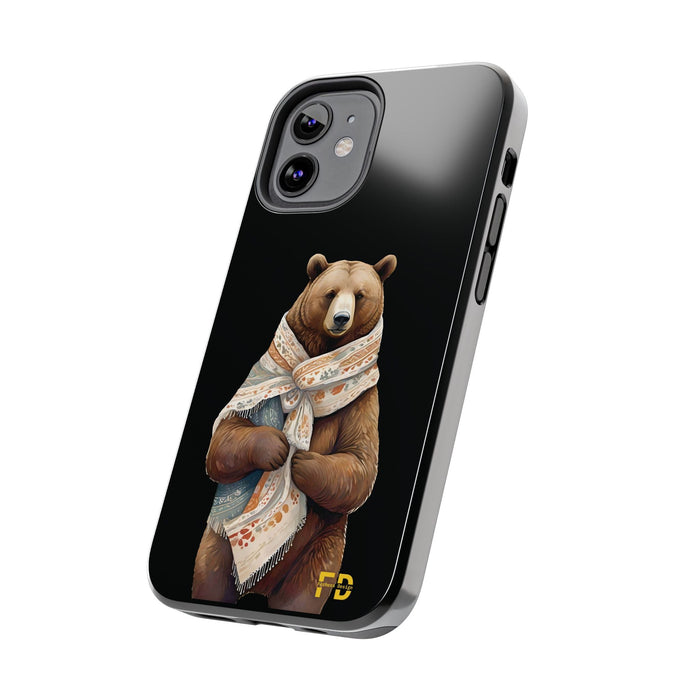 Bear Phone Case Resistant 2 - Piece for Iphone or Google Phone case - FORHERA DESIGN - Phone Case