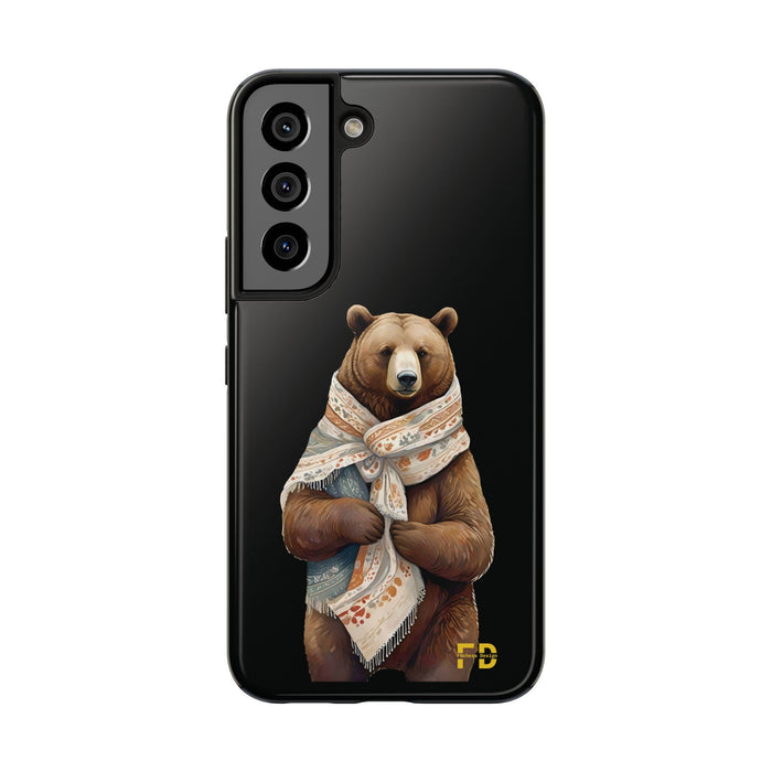 Bear Phone Case Resistant 2 - Piece for Iphone or Google Phone case - FORHERA DESIGN - Phone Case