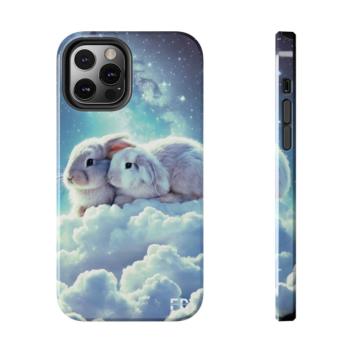 Bunny Phone Case Resistant 2 - Piece for Iphone or Google Phone case - FORHERA DESIGN - Phone Case