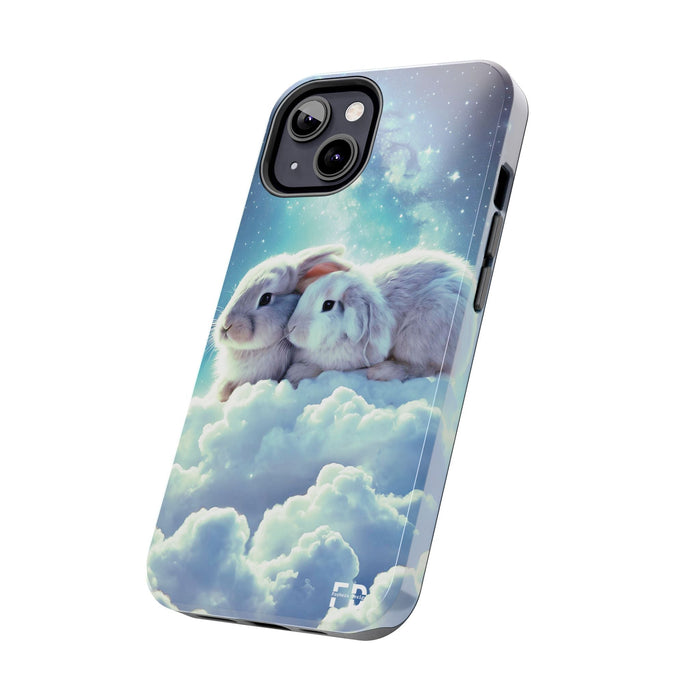 Bunny Phone Case Resistant 2 - Piece for Iphone or Google Phone case - FORHERA DESIGN - Phone Case