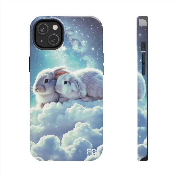 Bunny Phone Case Resistant 2 - Piece for Iphone or Google Phone case - FORHERA DESIGN - Phone Case