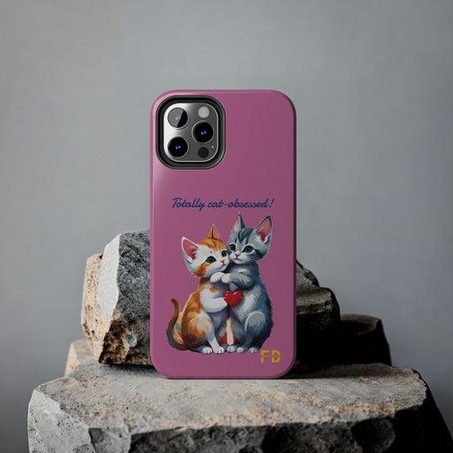 Cat Obsessed 2-Piece for Iphone or Google Phone case
