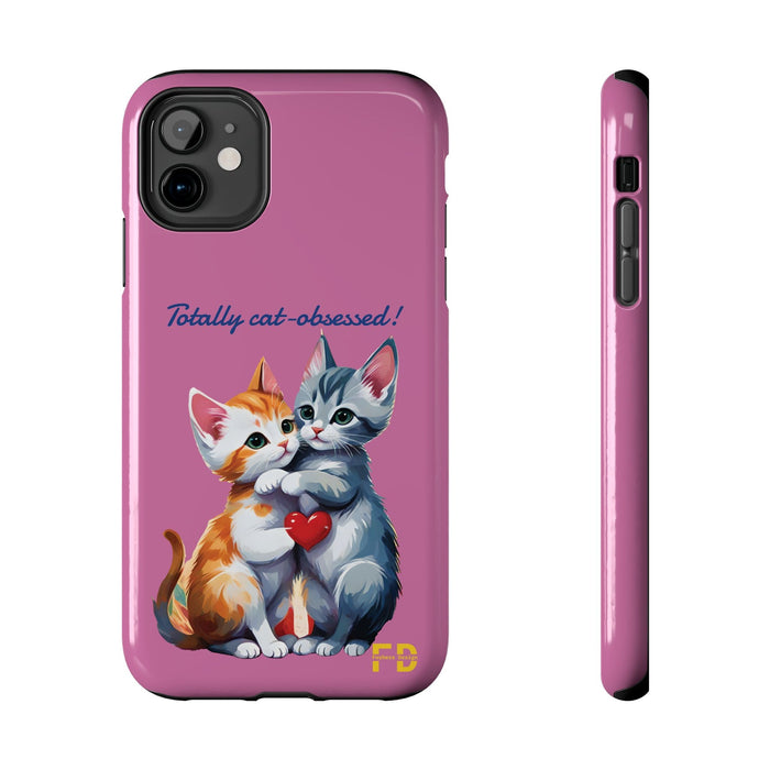 Cat Obsessed 2-Piece for Iphone or Google Phone case