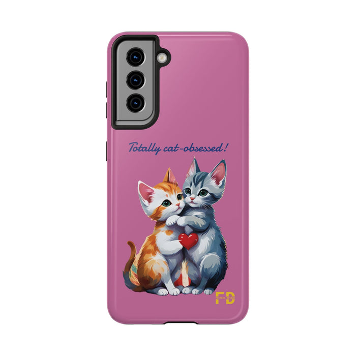 Cat Obsessed 2-Piece for Iphone or Google Phone case