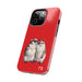 Christmas Bunny Phone Case Resistant 2 - Piece for Iphone or Google Phone case - FORHERA DESIGN - Phone Case