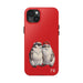 Christmas Bunny Phone Case Resistant 2 - Piece for Iphone or Google Phone case - FORHERA DESIGN - Phone Case