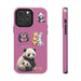 Cute Animals Phone Case Resistant 2 - Piece for Iphone or Google Phone case - FORHERA DESIGN - Phone Case