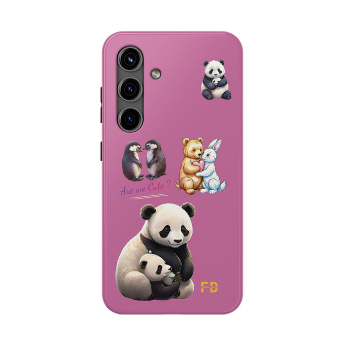 Cute Animals Phone Case Resistant 2 - Piece for Iphone or Google Phone case - FORHERA DESIGN - Phone Case