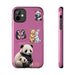 Cute Animals Phone Case Resistant 2 - Piece for Iphone or Google Phone case - FORHERA DESIGN - Phone Case