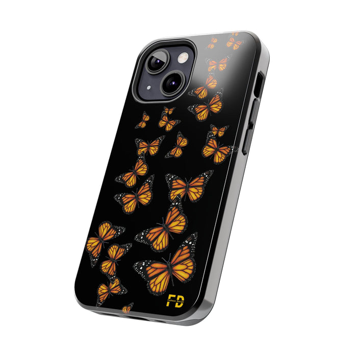 FD Butterfly Phone Case Impact Resistant 2 - Piece Phone Case - FORHERA DESIGN - Phone Case