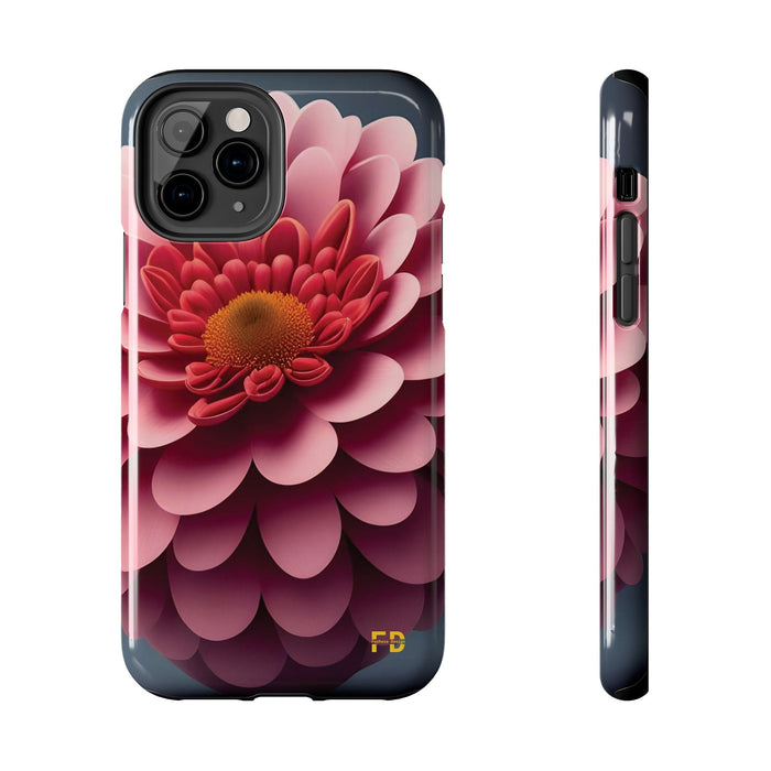 FD Flower Phone Case, Impact Resistant Phone Cover, Lightweight Phone Accessories, iPhone Samsung Protective Shell - FORHERA DESIGN - Phone Case