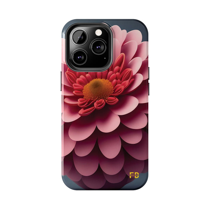 FD Flower Phone Case, Impact Resistant Phone Cover, Lightweight Phone Accessories, iPhone Samsung Protective Shell - FORHERA DESIGN - Phone Case