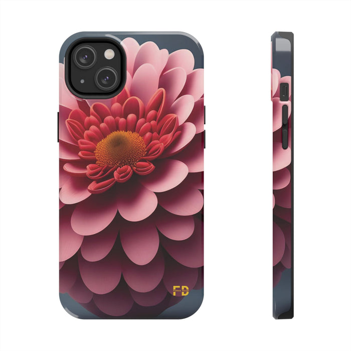 FD Flower Phone Case, Impact Resistant Phone Cover, Lightweight Phone Accessories, iPhone Samsung Protective Shell - FORHERA DESIGN - Phone Case