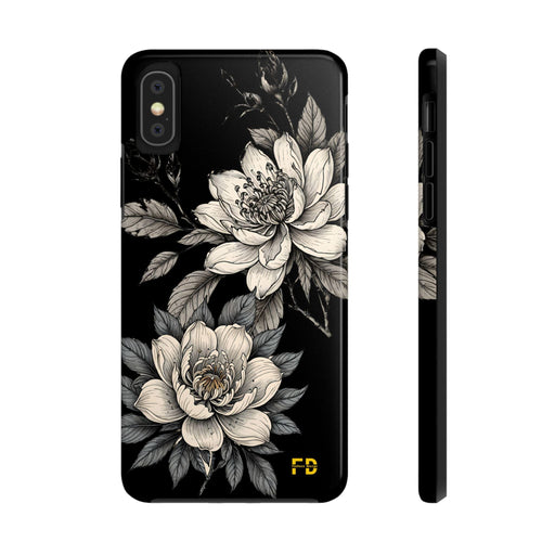 FD Flowers Impact Resistant 2 - Piece Phone Case | The lord is my Strength - FORHERA DESIGN - Phone Case