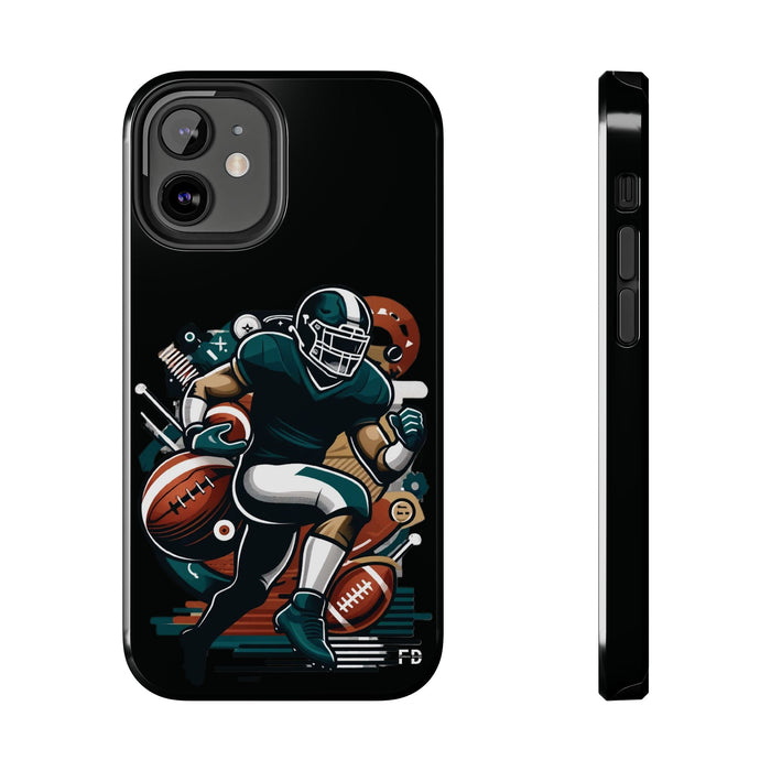 FD Gridiron football Phone Case, Impact Resistant Phone Cover, Lightweight Phone Accessories, iPhone Samsung Protective Shell - FORHERA DESIGN - Phone Case