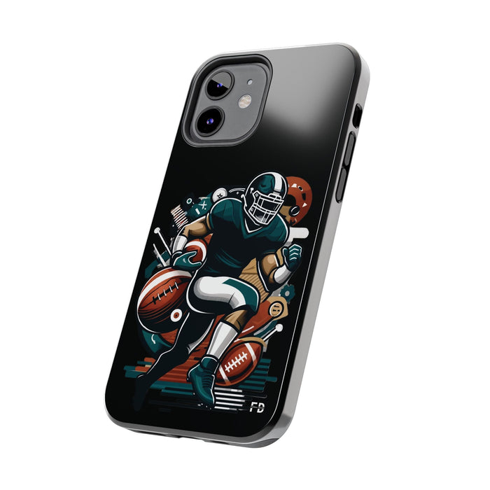 FD Gridiron football Phone Case, Impact Resistant Phone Cover, Lightweight Phone Accessories, iPhone Samsung Protective Shell - FORHERA DESIGN - Phone Case