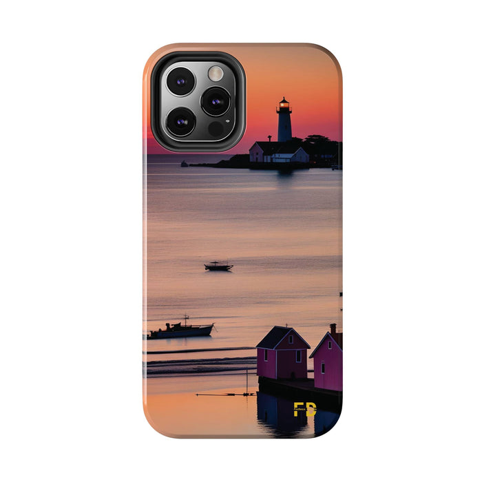 FD Harbor at Sunset Mental Health Phone Case Resistant 2 - Piece - FORHERA DESIGN - Phone Case