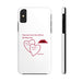 FD Impact Resistant 2 - Piece Phone Case | The lord is my Strength - FORHERA DESIGN - Phone Case