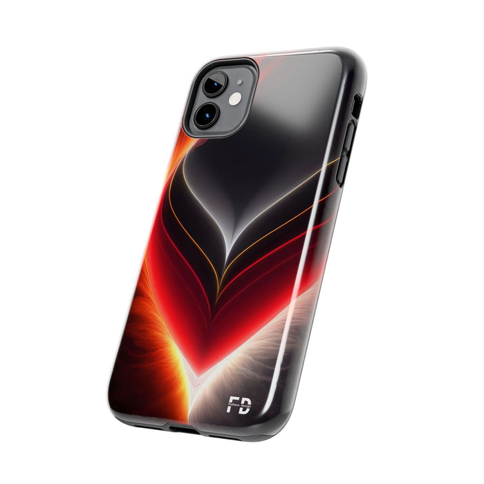 FD glowing wings Phone Case Impact Resistant 2 - Piece Phone Case - FORHERA DESIGN - Phone Case