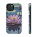 FD lotus flower on calm water Phone Case Resistant 2 - Piece for Iphone or Google case - FORHERA DESIGN - Phone Case