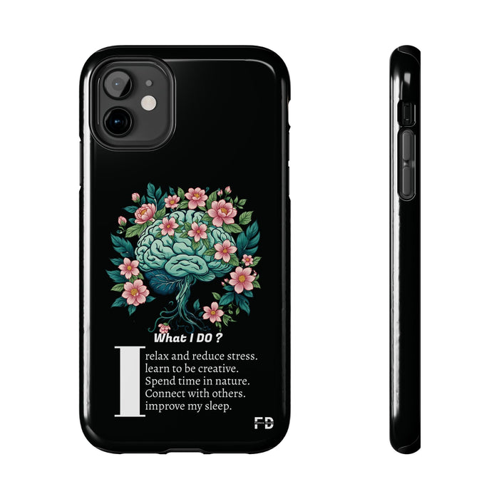 FD mental wellbeing Phone Case, Impact Resistant Phone Cover, Lightweight Phone Accessories, iPhone Samsung Protective Shell - FORHERA DESIGN - Phone Case