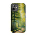 FD quiet forest, with soft sunlight Mental Health Phone Case Resistant 2 - Piece - FORHERA DESIGN - Phone Case