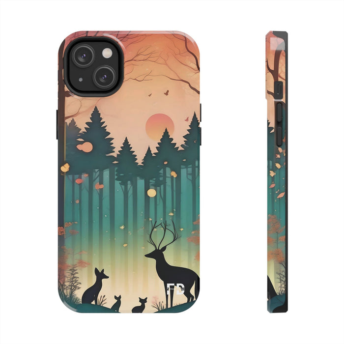 Forest Phone Case Resistant 2 - Piece for Iphone or Google Phone case - FORHERA DESIGN - Phone Case