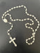 Luminous cross necklace Foreign trade jewelry plastic luminous rosary necklace bead string