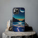 Ocean view Phone Case Resistant 2-Piece for Iphone or Google Phone case