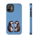 Side by Side Phone Case Resistant 2-Piece for Iphone or Google Phone case