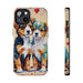 Two Cute Dogs Phone Case Resistant 2 - Piece for Iphone or Google - FORHERA DESIGN - Phone Case