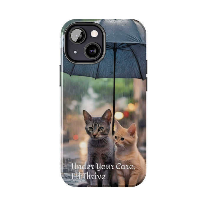 Under your Care Cate Phone Case Resistant 2 - Piece for Iphone or Google Phone case - FORHERA DESIGN - Phone Case