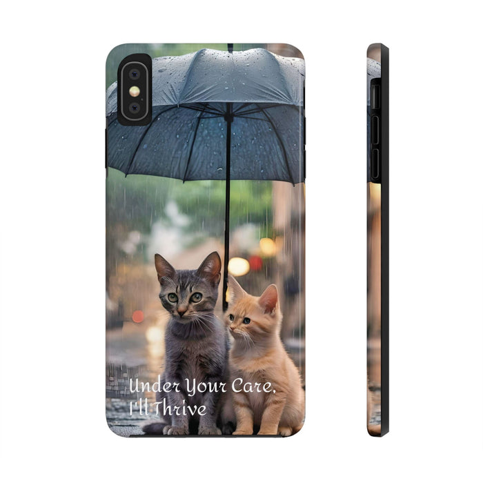 Under your Care Cate Phone Case Resistant 2 - Piece for Iphone or Google Phone case - FORHERA DESIGN - Phone Case