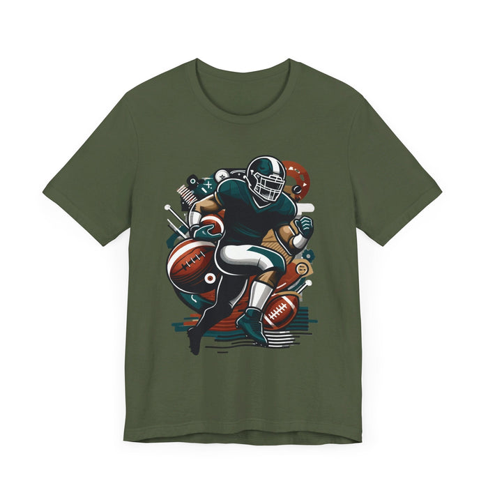 American Football Game Day T-Shirt - Stadium Fans Shirts - FORHERA DESIGN - T-Shirt