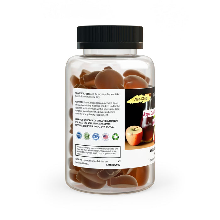 Apple Cider Vinegar Gummies (60 Gummies) Elevate Your Exercise Performance Deliciously! - FORHERA DESIGN - Food Supplements