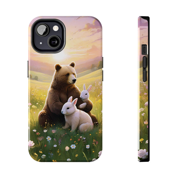 Bear Love 2 - Piece for Iphone or Google Phone case - FORHERA DESIGN - Phone Case