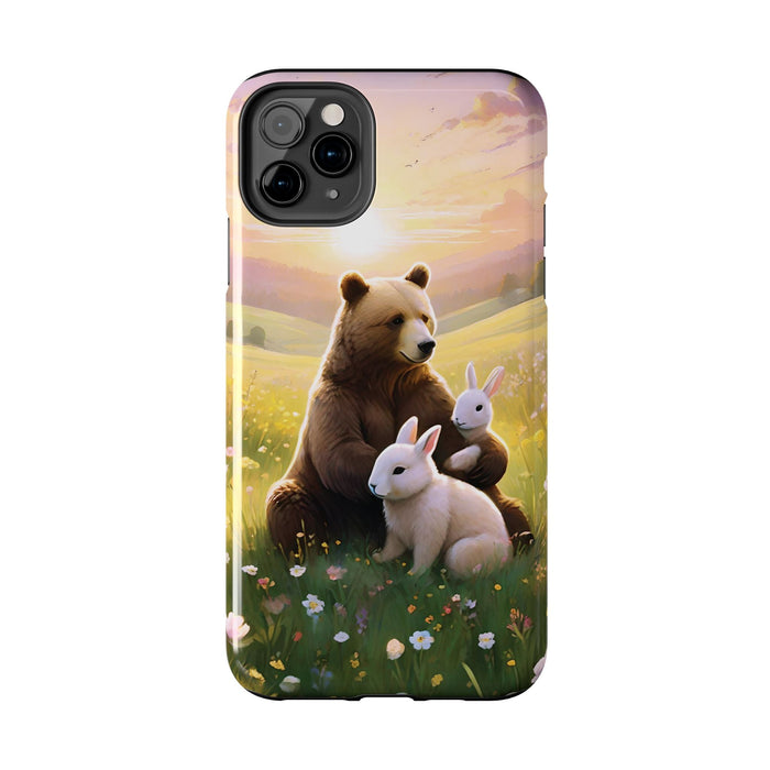 Bear Love 2 - Piece for Iphone or Google Phone case - FORHERA DESIGN - Phone Case