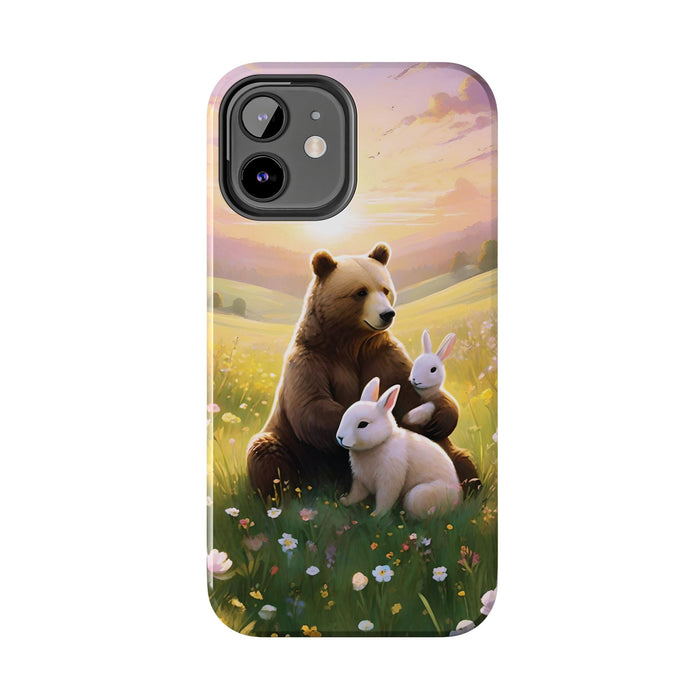 Bear Love 2 - Piece for Iphone or Google Phone case - FORHERA DESIGN - Phone Case