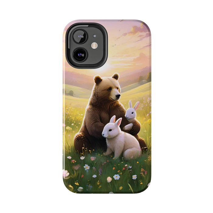 Bear Love 2 - Piece for Iphone or Google Phone case - FORHERA DESIGN - Phone Case