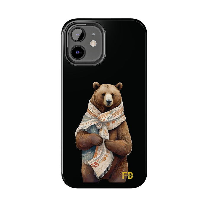 Bear Phone Case Resistant 2 - Piece for Iphone or Google Phone case - FORHERA DESIGN - Phone Case