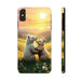 Bear Phone Case Resistant 2 - Piece for Iphone or Google Phone case - FORHERA DESIGN - Phone Case