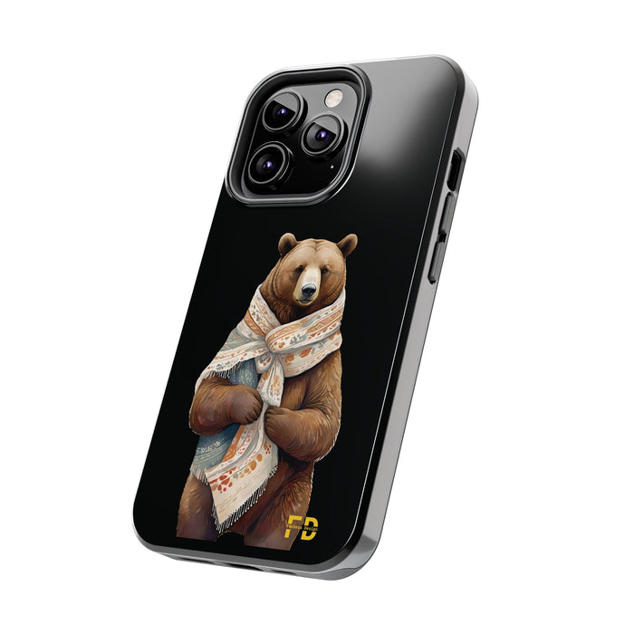 Bear Phone Case Resistant 2 - Piece for Iphone or Google Phone case - FORHERA DESIGN - Phone Case