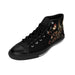 Black and Gold Women's Classic Sneakers - FORHERA DESIGN - FORHERA DESIGN - FORHERA DESIGN