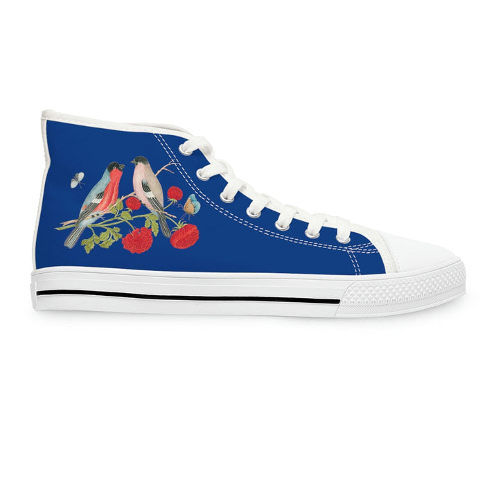 Blue Style Women's High Top Sneakers - FD - FORHERA DESIGN - FORHERA DESIGN