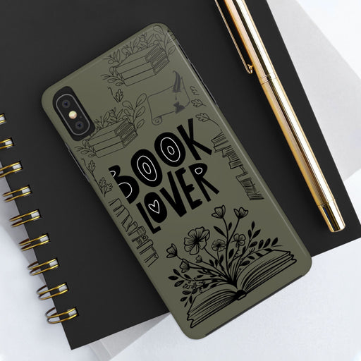 Book Lover Phone Case - Literary Design for iPhone & Samsung - Perfect Gift for Bookworms, Readers, and Bibliophiles - FORHERA DESIGN - Phone Case