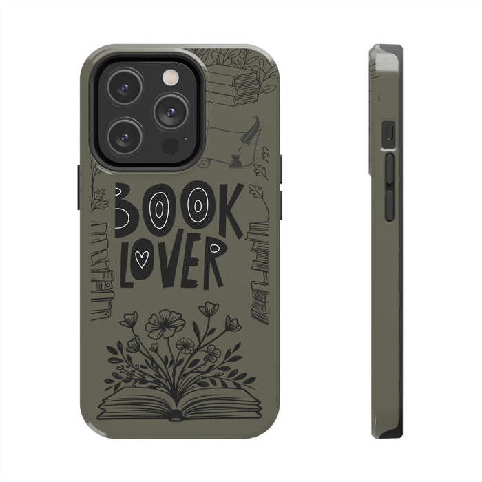 Book Lover Phone Case - Literary Design for iPhone & Samsung - Perfect Gift for Bookworms, Readers, and Bibliophiles - FORHERA DESIGN - Phone Case