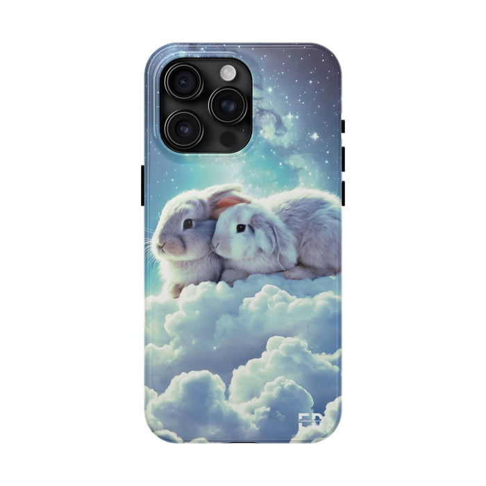 Bunny Phone Case Resistant 2 - Piece for Iphone or Google Phone case - FORHERA DESIGN - Phone Case