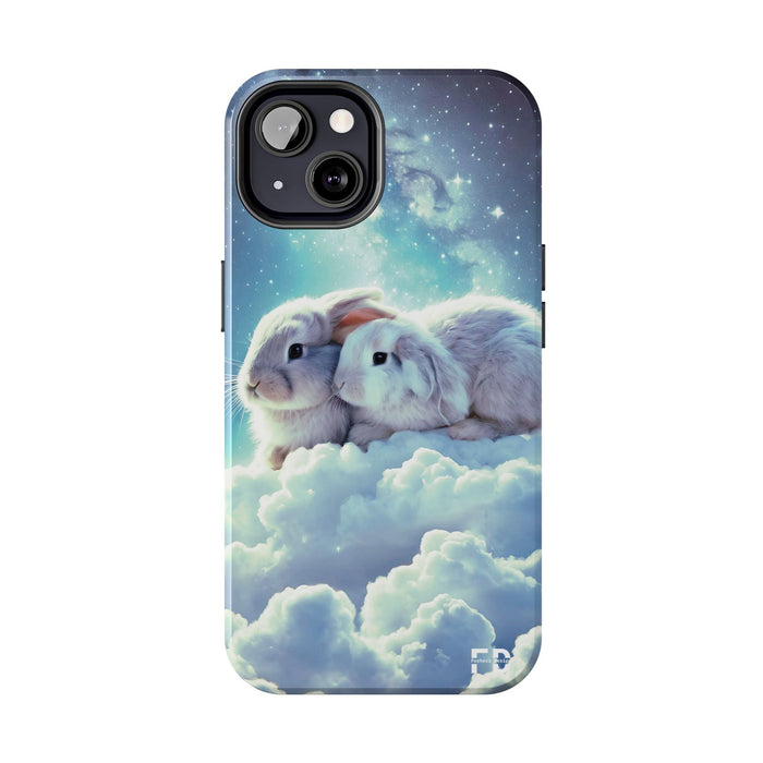 Bunny Phone Case Resistant 2 - Piece for Iphone or Google Phone case - FORHERA DESIGN - Phone Case