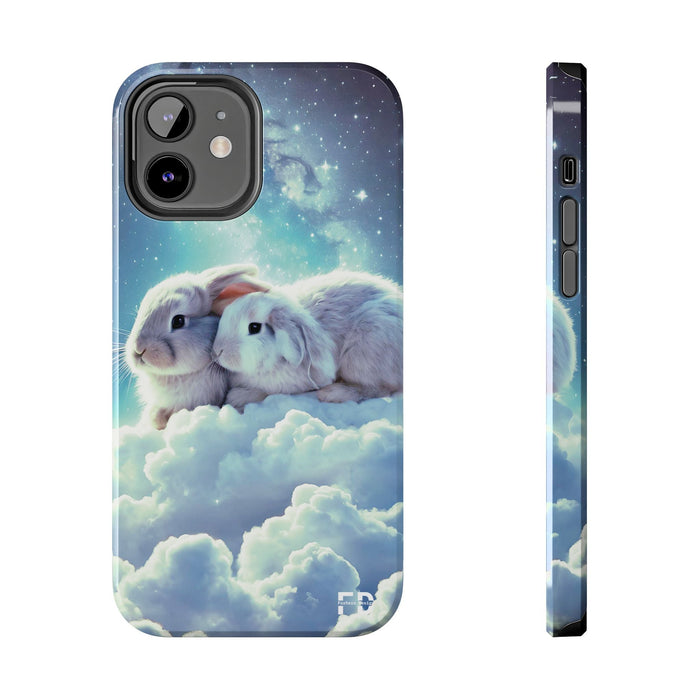 Bunny Phone Case Resistant 2 - Piece for Iphone or Google Phone case - FORHERA DESIGN - Phone Case